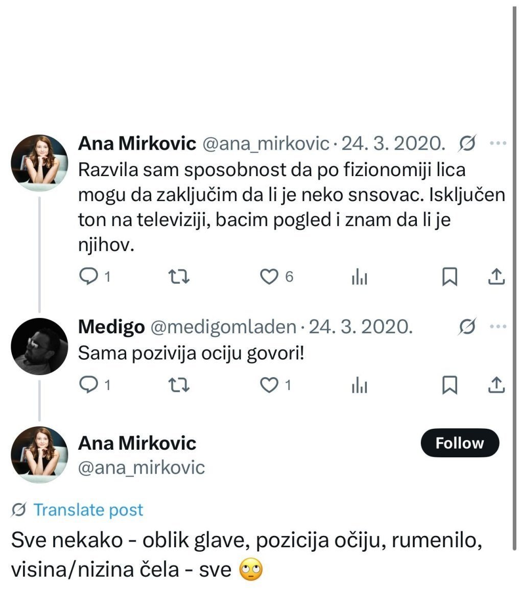 GenMiloradovic's tweet photo. @ana_mirkovic Ти са својим нацистичким ставовима би да владаш Србијом? Хоћеш да будеш гаулајтер? https://t.co/z0rxvna4JH