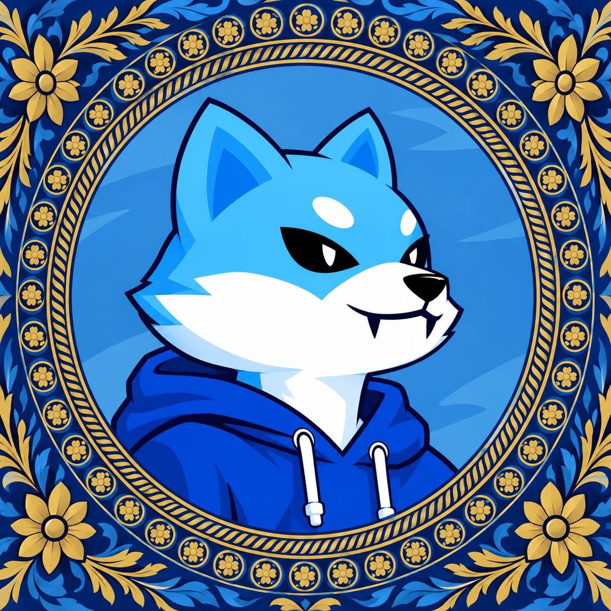 thewooftoken's tweet photo. Sharp fangs, sharper branding. https://t.co/4TdDiC36iV