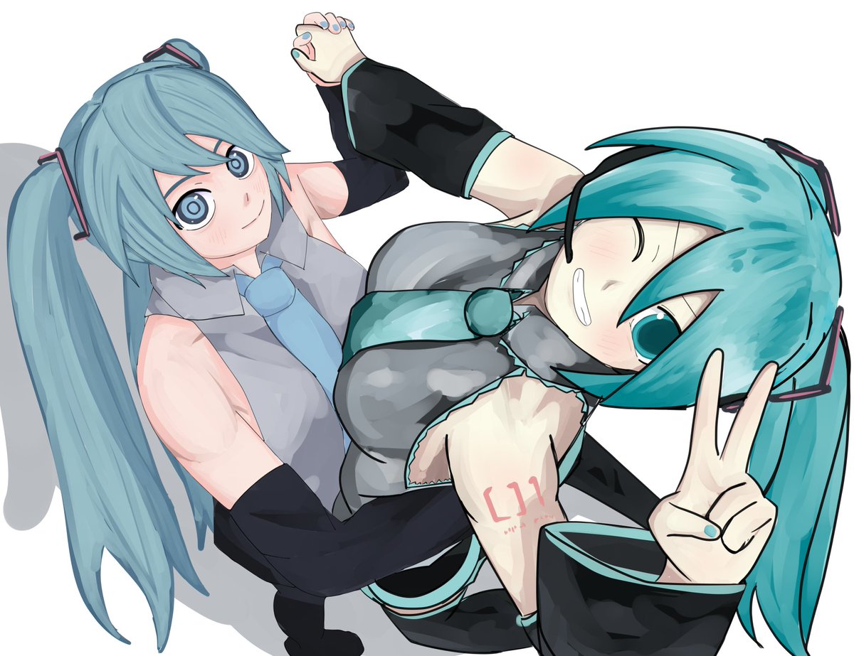 encorekimano's tweet photo. miku² https://t.co/BhMF0BBX3X