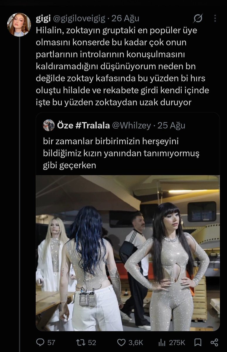 ecrinuluca's tweet photo. @zoktaydaa Bak son kez gerizekalıya anlatır gibi anlatıyorum bu şahıs Hilale Zoktayı kıskanıyor atıfında bulunursa ben de tam tersini düşündüğümü söylerim ayrıca birisinin ne kadar yetenekli olduğu tartışmaya açık bir konu ve eleştirilebilir yanıklığı azalt https://t.co/lrdGoPk8sD