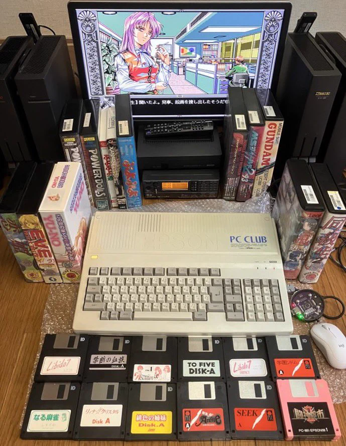 ハードオフで発見のMSXパソコン、ゲーム機と勘違いで話題