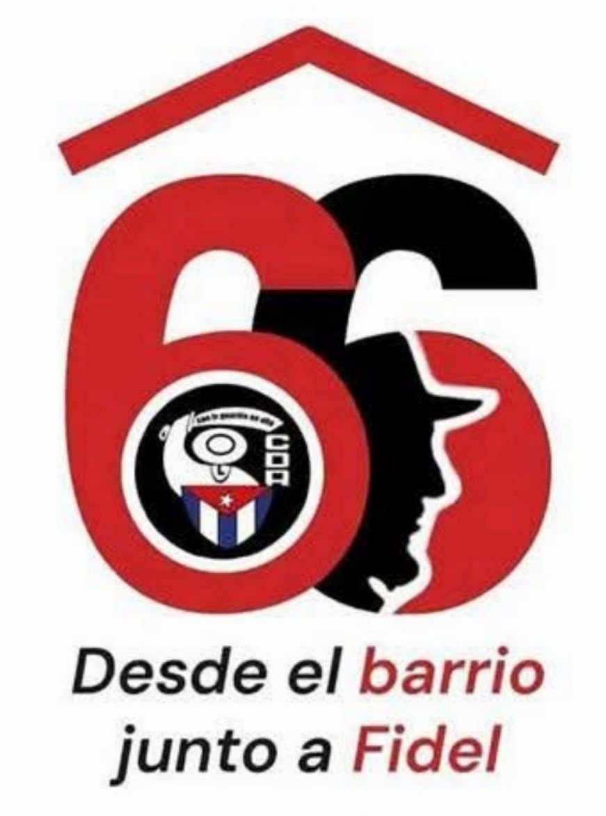 GeoJimneRicardo's tweet photo. Cuando se dice mucho en pocas palabras: Desde el barrio, junto a Fidel. Felicidades a toda la familia cederista. #HonorHolguinero https://t.co/scuwbhlSaM
