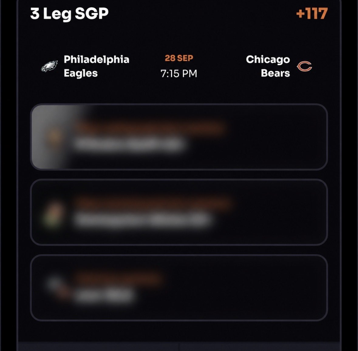 HiddenGemSport1's tweet photo. Eagles vs. Bears tonight 👀💎

I’m riding a 3-leg SGP at +117. The slip’s blurred here, but I posted the full play and more plays in the Telegram! 

Join here 👇

https://t.co/Tb7CNnvbQ1 https://t.co/4AYclNyoAx