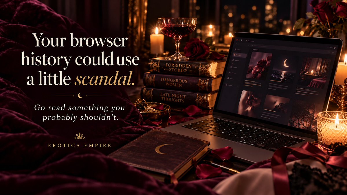 KNT_Empire_'s tweet photo. New fantasies, wicked stories, delicious characters and enough temptation to keep you clicking “one more post” until way past bedtime.

Go read something you probably shouldn’t. 👀 
https://t.co/4osJbYwcDX
#Erotica #FantasyReads #KntEmpire https://t.co/T4WLwKCfVE