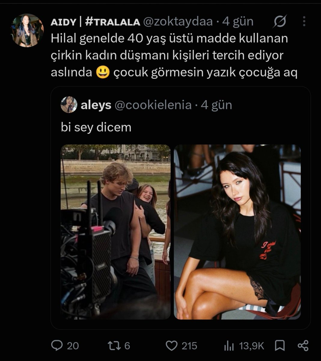 ecrinuluca's tweet photo. @zoktaydaa Yetenek boyutunu yorumlamam ve kıskanç yorumlarına karşılık vermem eleştiri değil ama bunlar eleştiri yani öyle mi 😆😆😆 https://t.co/k6XmIpul8X