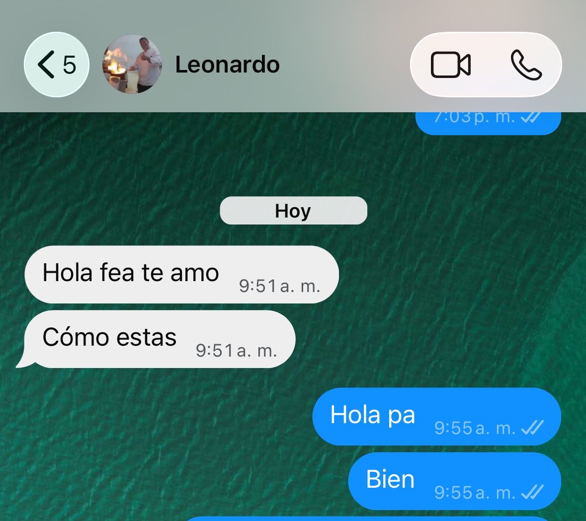 Vadelgadob's tweet photo. “No esperes menos de lo que te da tu papá” 
Mi papá: https://t.co/QJJwi2FZYa