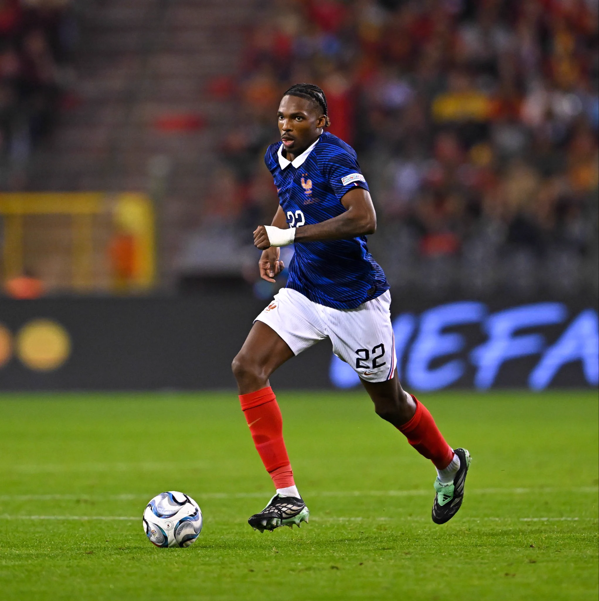 Actu Foot on X: "Première sélection : JACQUET 🇫🇷 A RÉUSSI 69 PASSES/75 ...