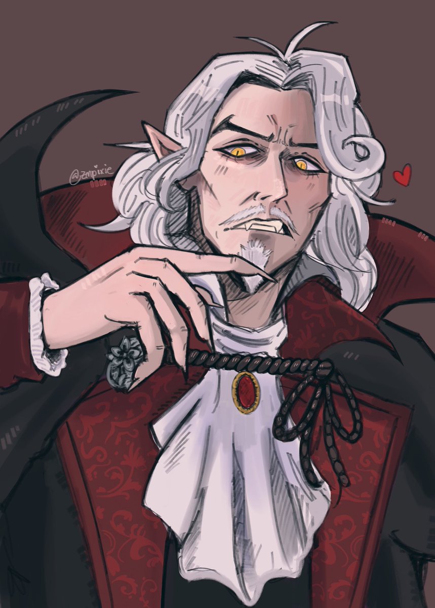 zmpixie's tweet photo. all done! havent drawn in a bit and it felt nice to finally have this finished🥹❤️🖤 https://t.co/EjlazZVsN8