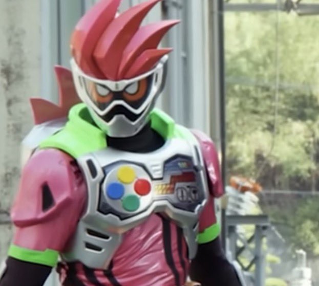 Forexample91310's tweet photo. どれが仮面ライダーエグゼイドアクションゲーマーレベル2でしょう？
#仮面ライダー https://t.co/b5C1QmTWZf