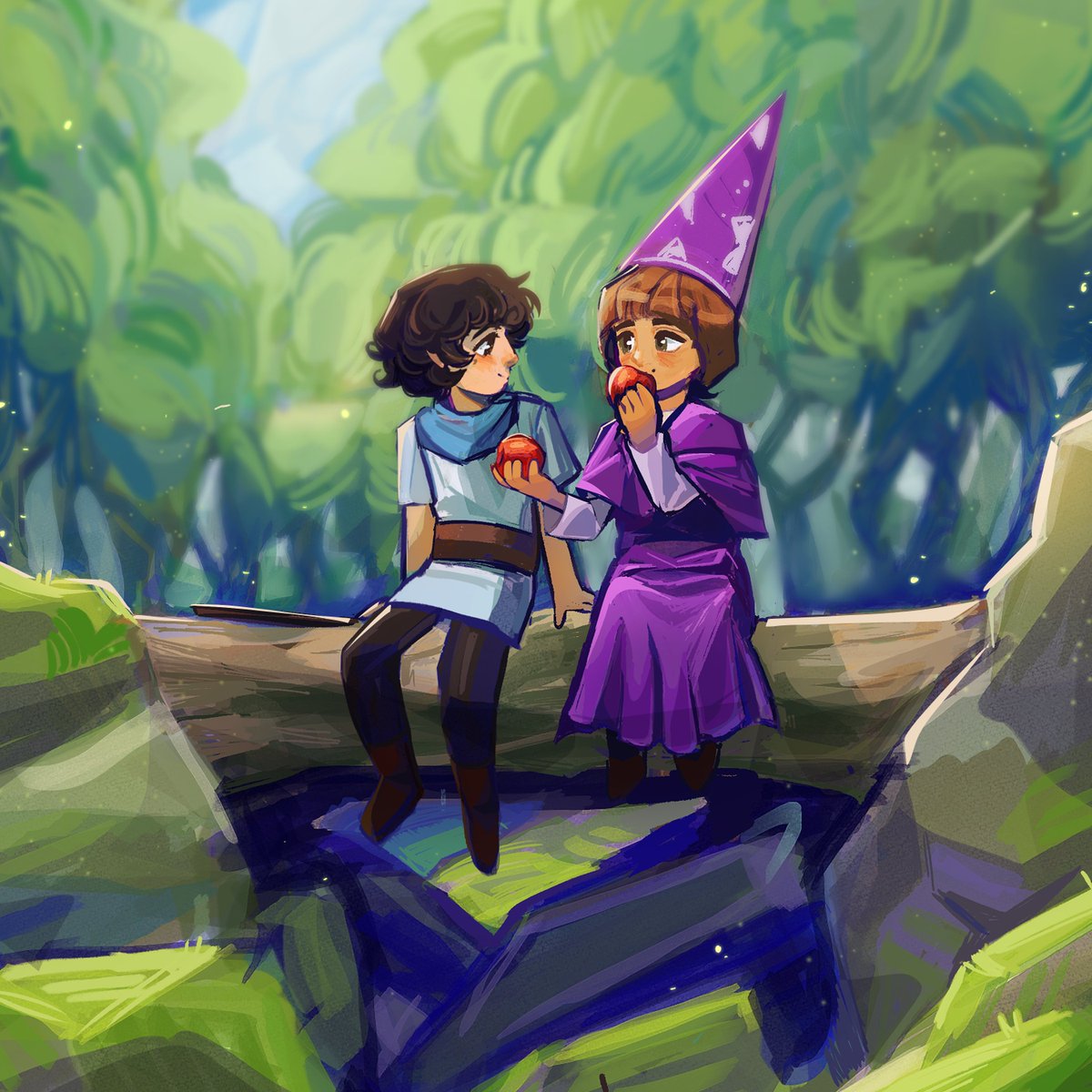 pollendotberry's tweet photo. Hiii!! I'm gen so artblocked right now that its insane sorryyy here's miwi cleradin (´；ω；`) #byler https://t.co/MeckrnVfdh