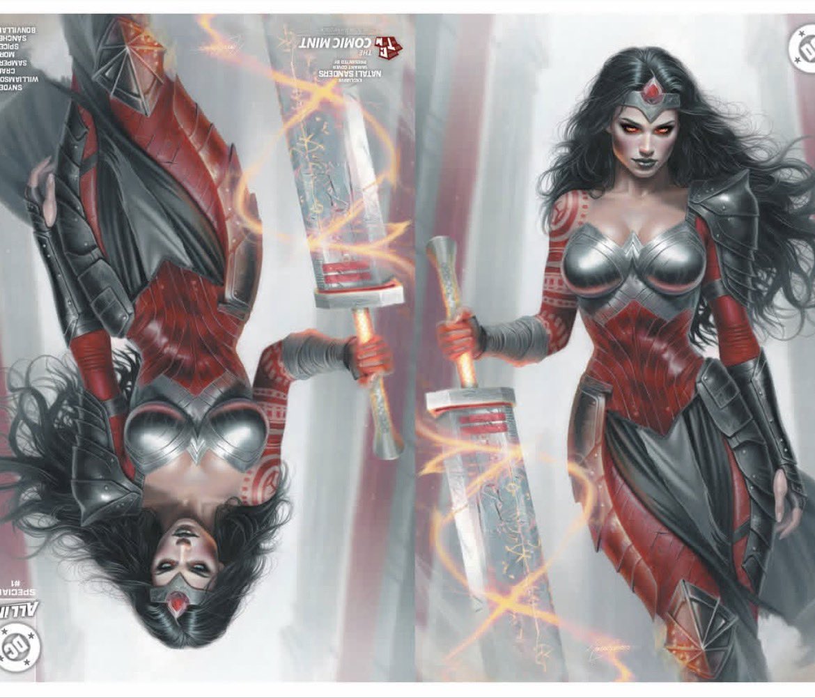 BatmanHypeGuy's tweet photo. East Side Comics announces a new DC All-In Exclusive variant cover for NYCC 2026

This one us by Natali Sanders https://t.co/0QitaTeeOG