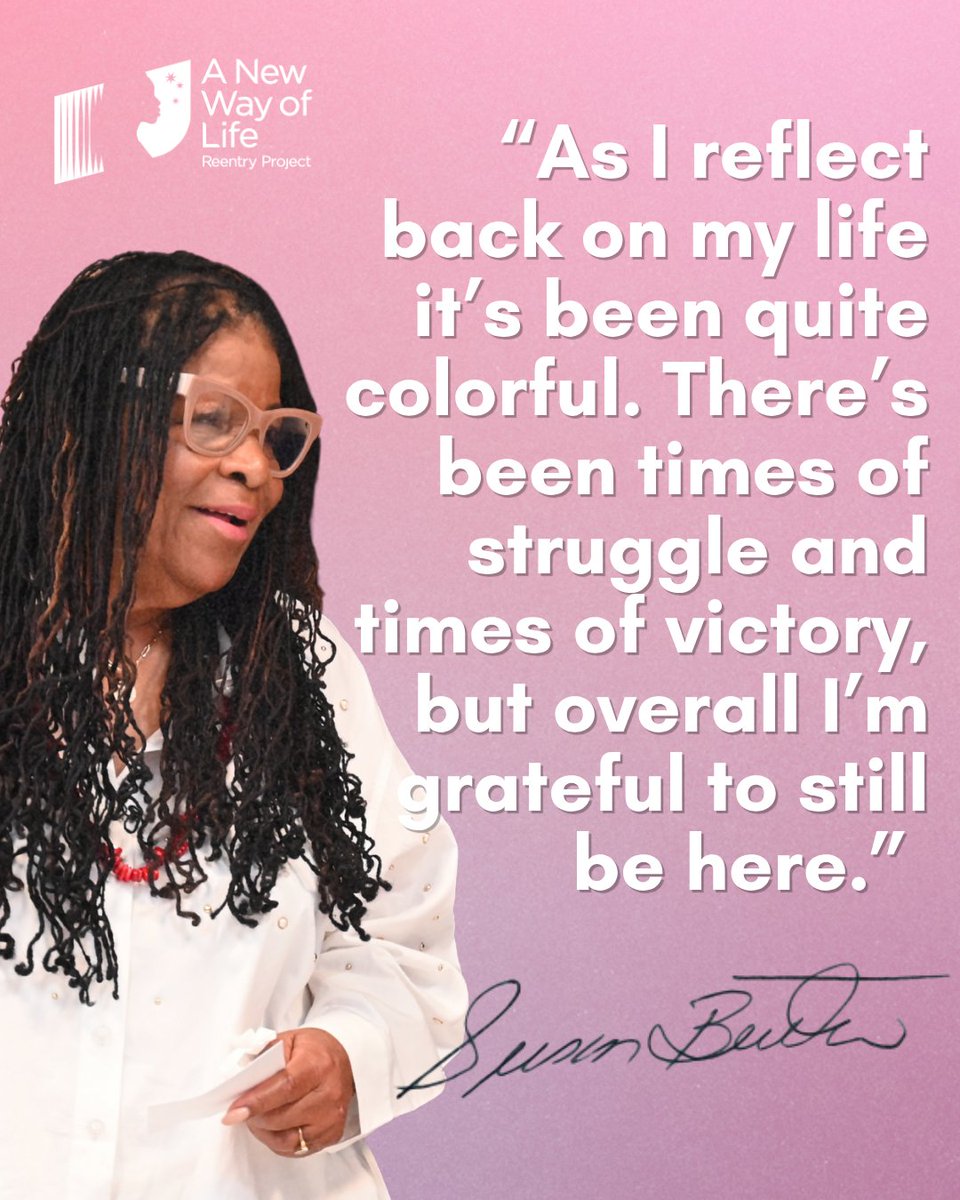 ANewWayofLife1's tweet photo. As we reflect on our founder Susan Burton’s birthday, we celebrate not only another year of life, but the journey that has shaped who she is today.
Here's to another year of life, purpose, and freedom work.
#ANWOL #SusanBurton #FreedomWork https://t.co/hPWWOIwz4j