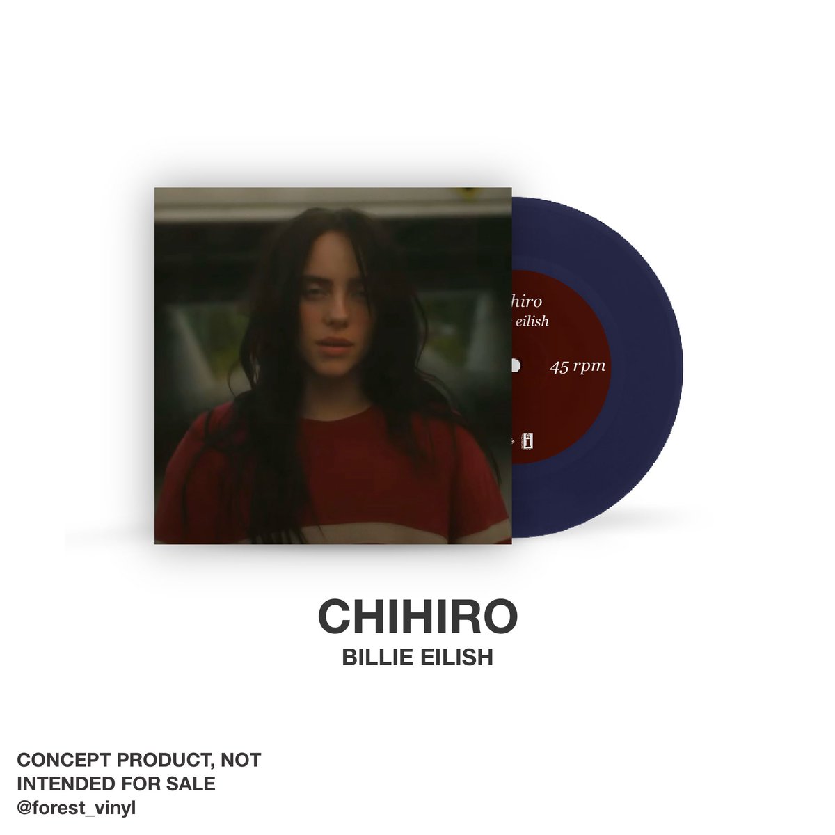forest_vinyl's tweet photo. Billie Eilish - CHIHIRO 🚪💙
+ Instrumental
Pressed on dark blue 7” vinyl
@billieeilish 
#billieeilish #chihiro #hmhas #vinyl #vinylconcept https://t.co/YiRJxdZmP0
