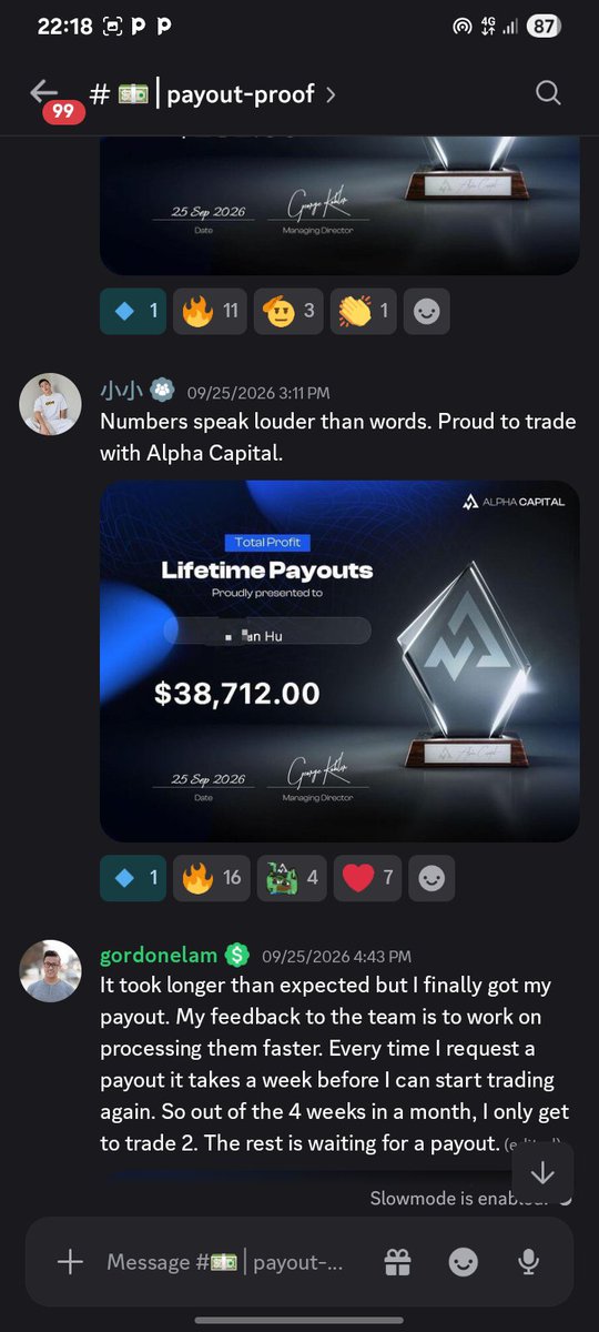 RoguePips_'s tweet photo. Proof speaks louder than promises. 📈💰

Scroll through the community and you’ll see traders sharing their Alpha Capital payouts — from hundreds to $30K+ in lifetime payouts.

The opportunity is there. The rest comes down to your strategy, discipline and risk management.

If you’re ready to take your shot at a funded account, use my code:
🎟️ ROGUE
🎟️ ROGUE50

Get your discount → Get funded → Trade → Work towards your payout. 💸

Don’t just watch the screenshots. Make your own. 🔥