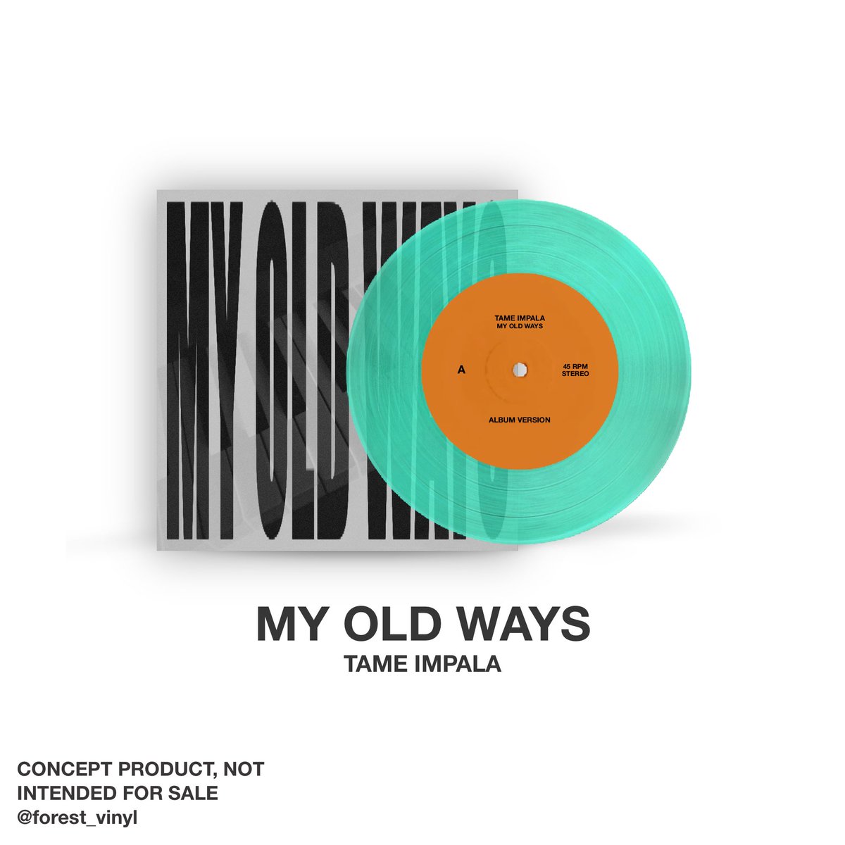 forest_vinyl's tweet photo. Tame Impala - My Old Ways 🎹🤍
+ Full Acoustic Version
Pressed on “coke bottle clear” 7” vinyl
@tameimpala 
#tameimpala #myoldways #deadbeat #vinyl #vinylconcept https://t.co/qbVVb6abeL