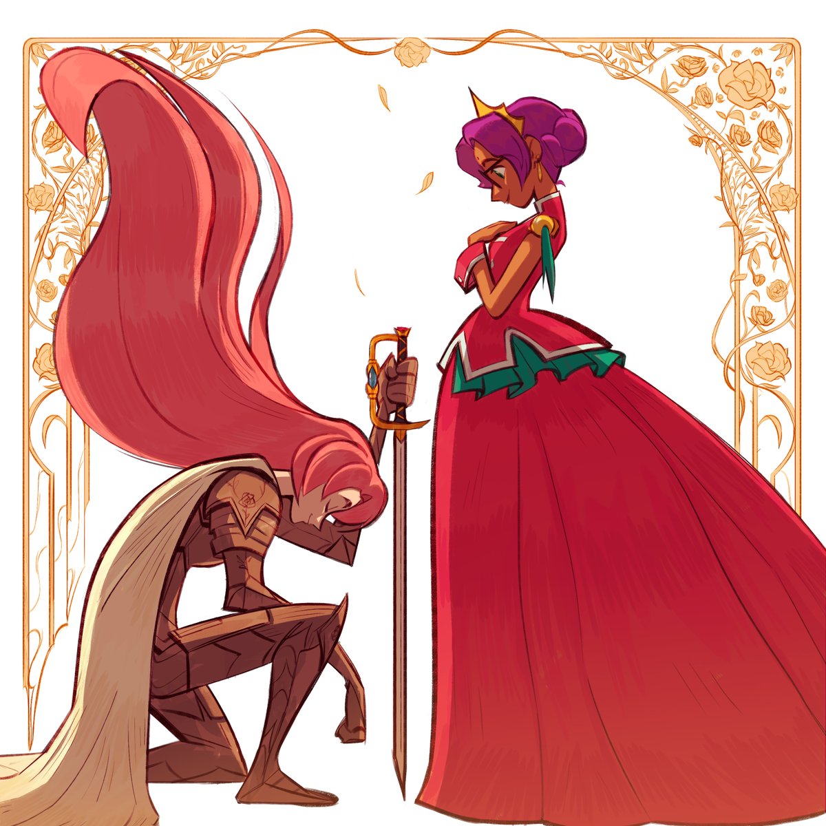 Zachsgotyourbac's tweet photo. "i’ll become her prince and save her!”  ⚔️🥀⚔️ https://t.co/eCp4XnzyXX