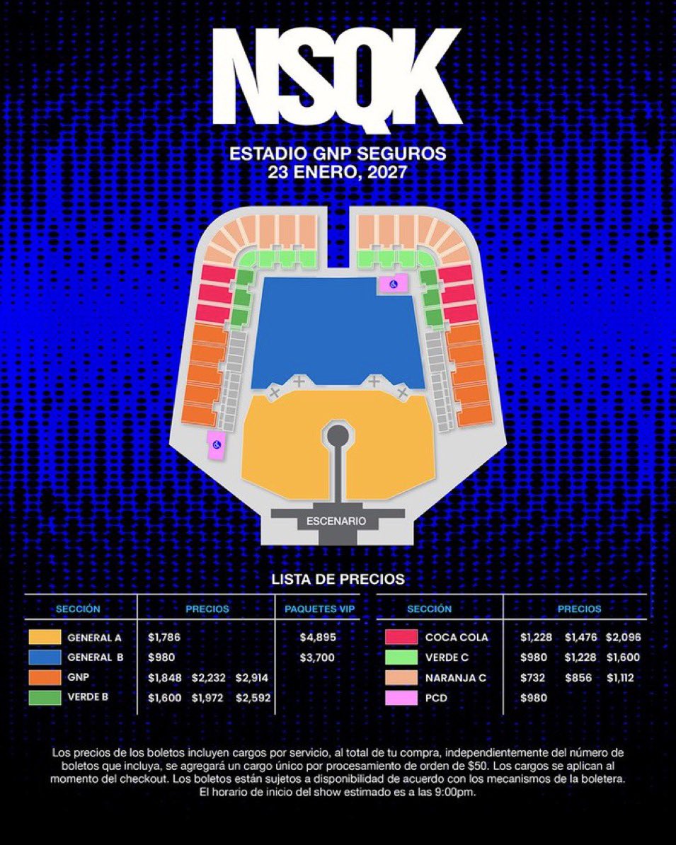 mx_tickets's tweet photo. 🚨PRECIOS NSQK

¿Qué les parecieron? https://t.co/hrYTfvdqOb