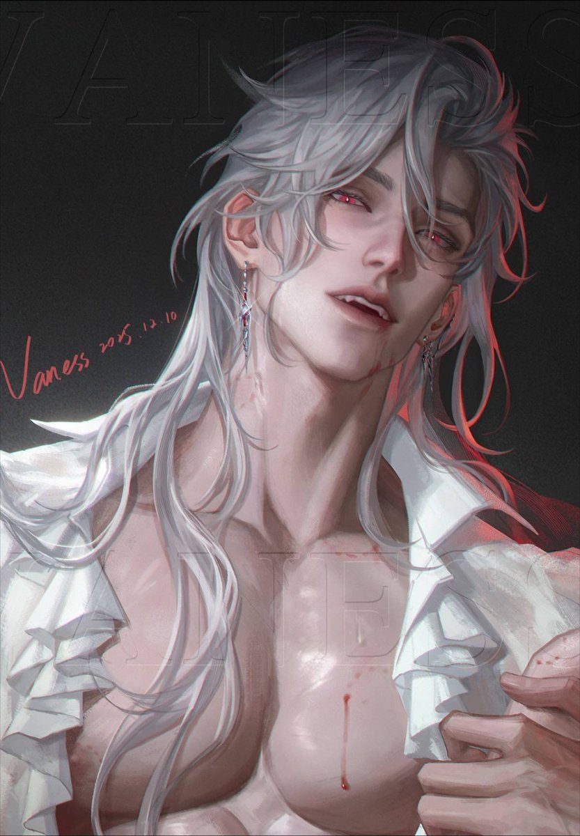 malicemizerlus's tweet photo. A list of my personal favorite Sylus artists you should definitely support and know about as Sylus mains

1. Vaness (开🚗创人) on XHS

She's known for her super realistic Sylus artworks, she draws him so similar to the in-game model that you would think she's one of the Sy devs. https://t.co/E2p6XiCK3M