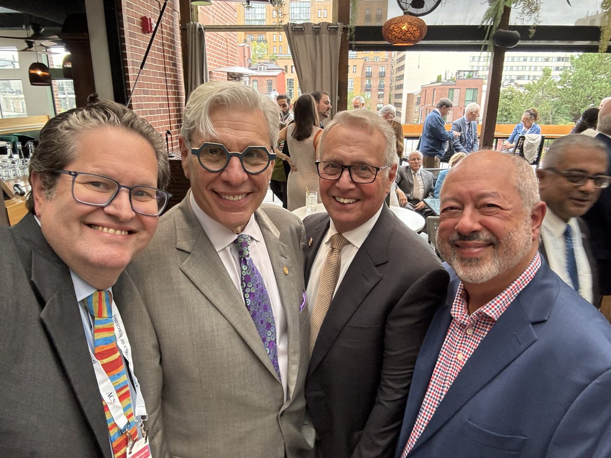 elliotthaut's tweet photo. Mentors. #IYKYK #ACSCC26 @PennTrauma for the win. #SurgMentoring at @AmCollSurgeons https://t.co/DY94sxbLX9