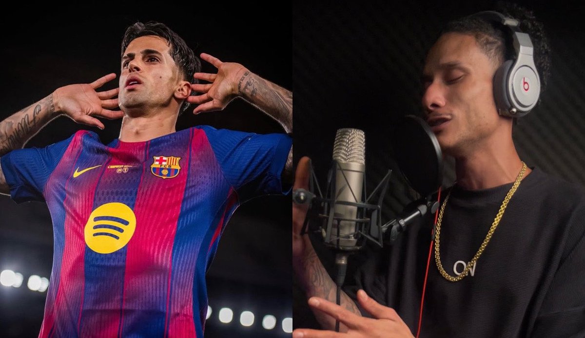 SessaoDeRap's tweet photo. Até quem está no topo do futebol mundial já entendeu a força e a mensagem do rap brasileiro:

João Cancelo, do Barcelona e da Seleção Portuguesa, repostou uma prévia do Grego e mostrou mais uma vez que a nossa música está atravessando fronteiras 🔥 https://t.co/EFhTXyFcnR