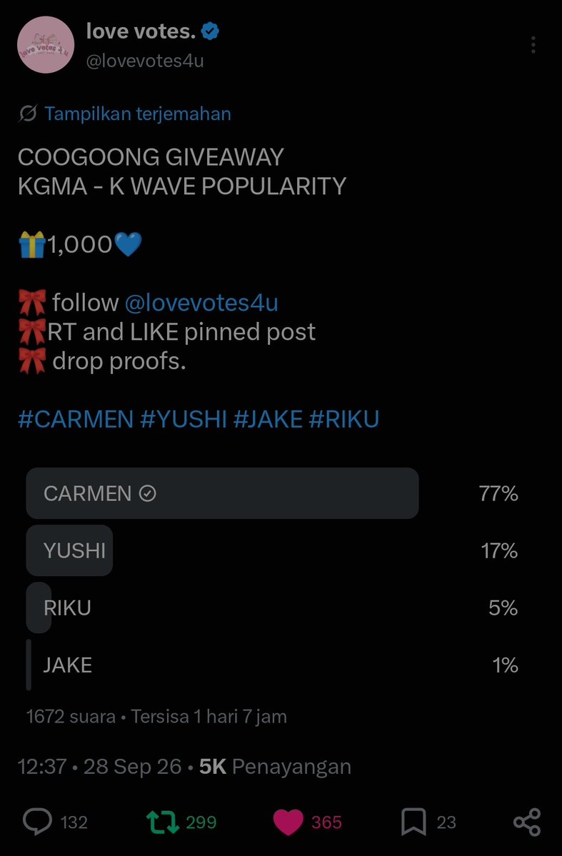 Vian_WH2's tweet photo. @lovevotes4u #Carmen https://t.co/Vpjgmb0aMc