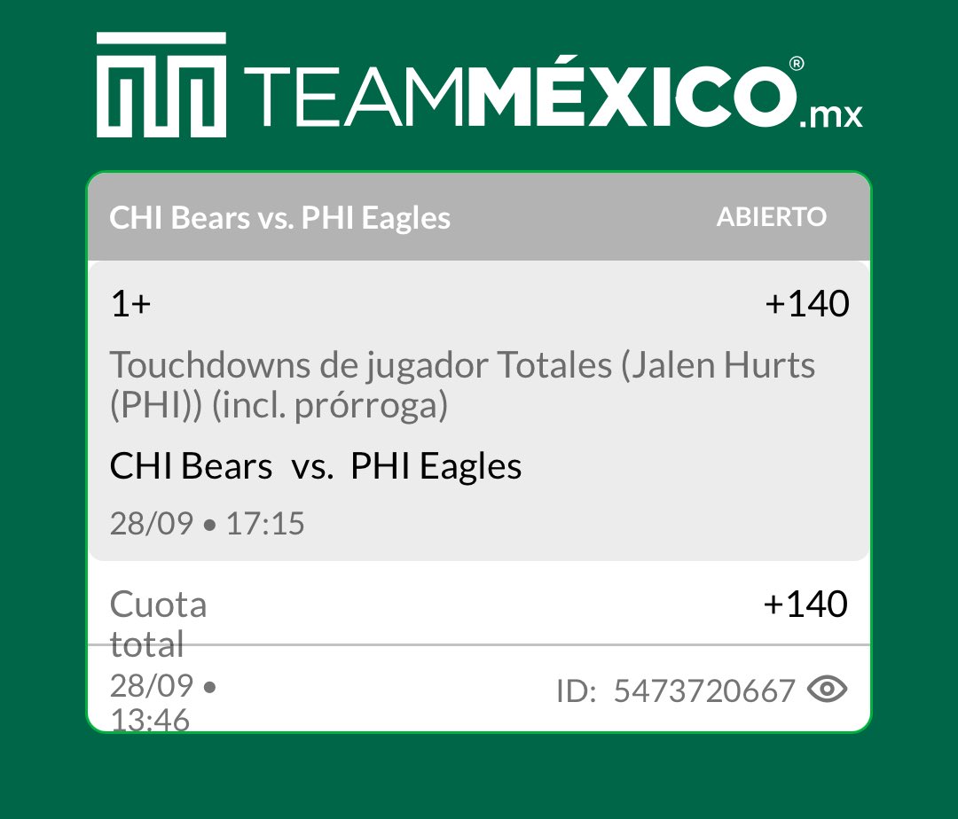 ElNegroPicks02's tweet photo. Hagamos una dinámica demasiado fácil señores😎🏈

Adivina en que cuarto anota TD Jalen Hirts y gánate $200, solo deja tu ❤️🔁y comenta en que cuarto🍔 https://t.co/aSitC9m4L8