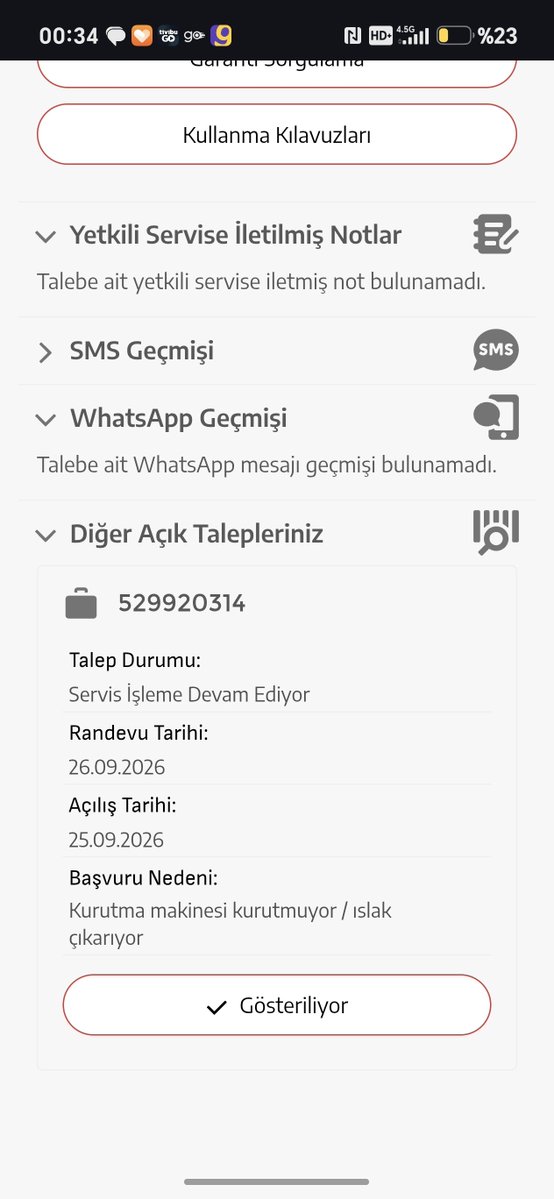 Burhan_Tumer's tweet photo. @bekoturkiye Kurutma makinem defalarca servis ve parça değişimi görmesine rağmen hâlâ arızalı. Yetkili servis değişim dedi, sistemde “Bölge Onaylamadı” yazıyor. Makine evimde kullanılamıyor. Genel cevap değil, SOMUT ÇÖZÜM ve değişim istiyorum. Talep: 529920314
@bekoturkiye https://t.co/dHqcwEBu1u