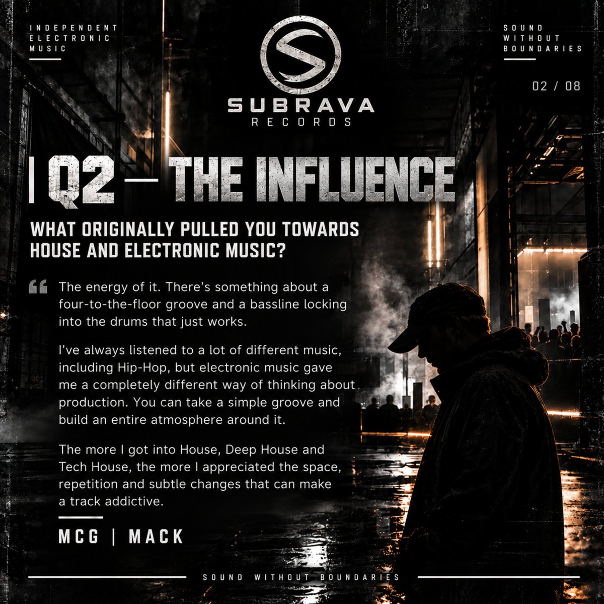 Mcgonigle1967's tweet photo. @SUBRAVARECORDS HIT THE LINK FOR THE FULL INTERVIEW 
QUESTIONS 1 TO 8

McG | Mack — In Conversation 🎙⬇️
https://t.co/RwRhnKKKxE

#QandA #NewMusic2026 #ArtistSpotlight 

4 OF THE 8 QUESTIONS SHOWN BELOW🖼➡️ https://t.co/2Vx1tRB4dt