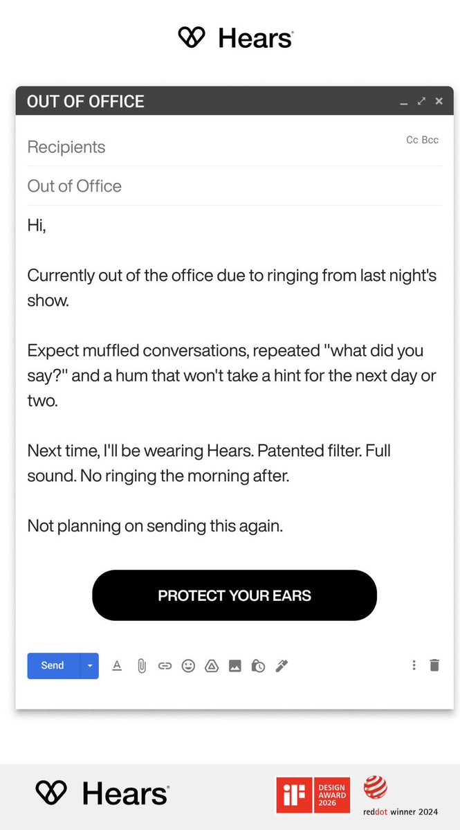zakburgers's tweet photo. Absolute banger email from HEARS

9-5ers got converted fs🧏🏻‍♂️ https://t.co/blg2I1ebpv