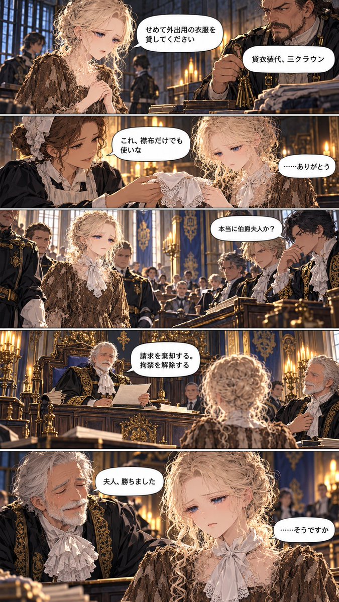 aididprison's tweet photo. 『お金持ちなのに債務囚』(3/3)
#女囚漫画 #女囚 #逮捕 #DID #AIart https://t.co/QVVwfFhvnN