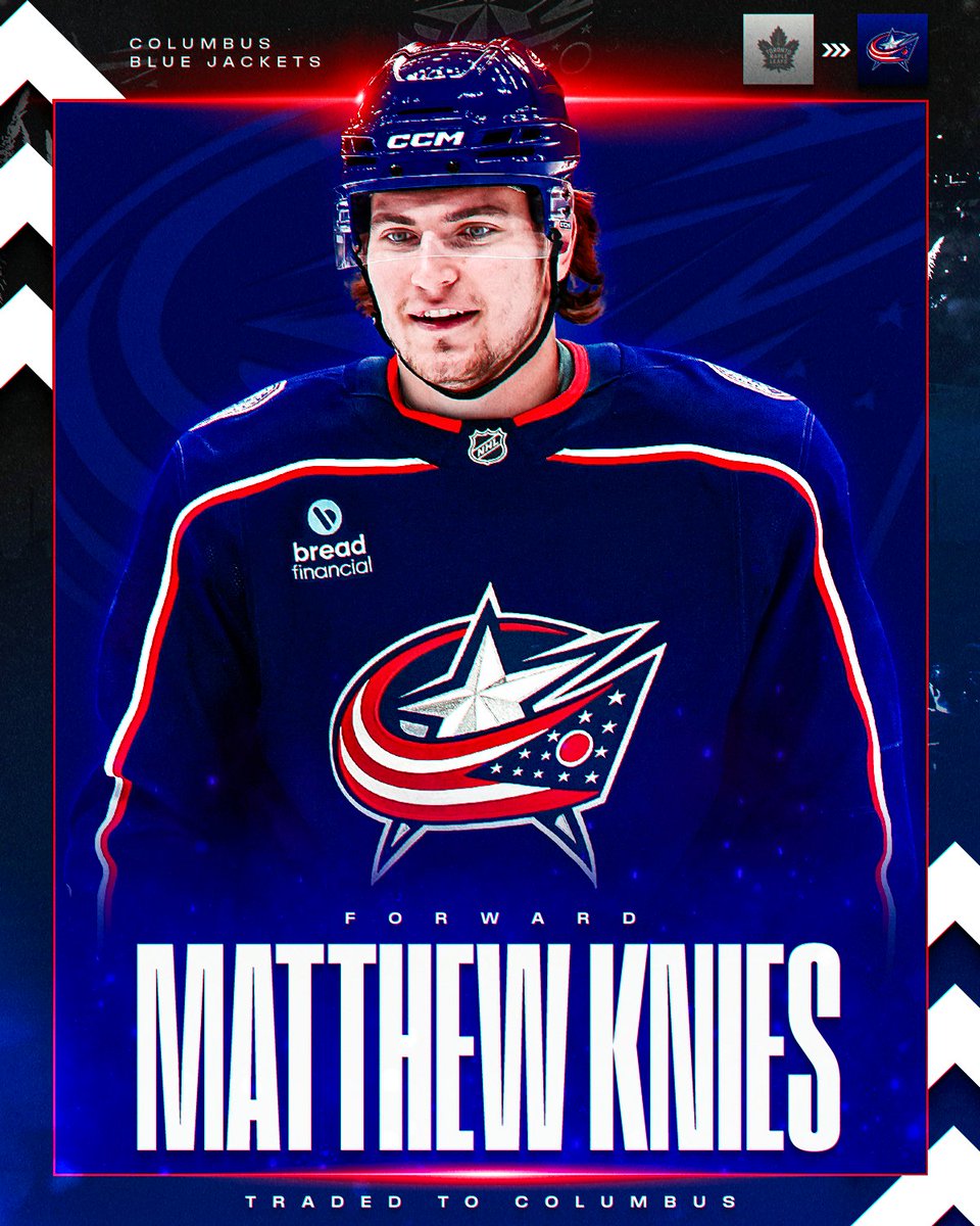 KNIES TO MEET YA! 🤝

Matthew Knies is headed to the @​BlueJacketsNHL! 
 [📷](https://pbs.twimg.com/media/HTVgUcXaUAACYqB.jpg) https://pbs.twimg.com/media/HTVgU