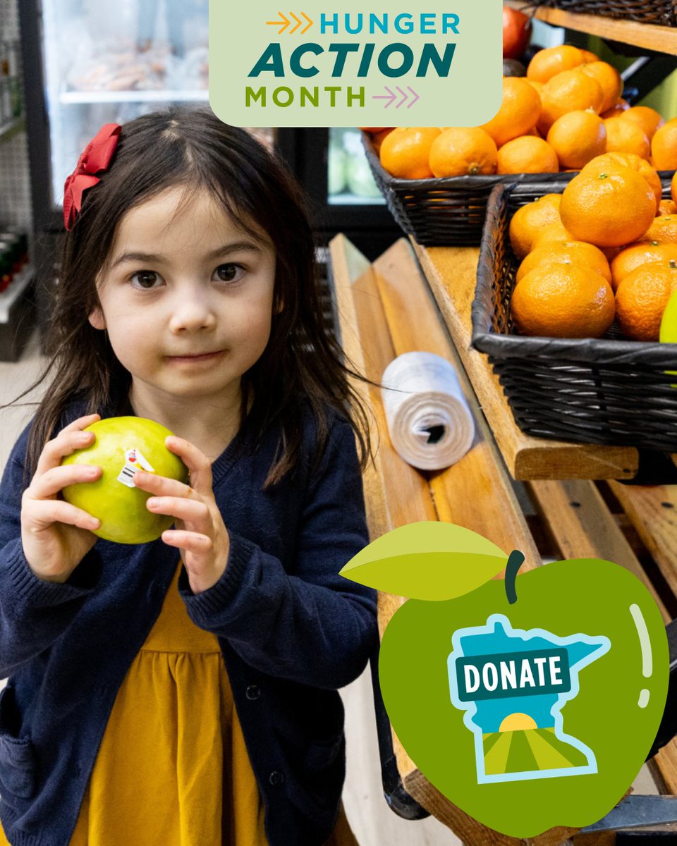 2harvest's tweet photo. This month, every gift to Second Harvest Heartland will be matched to double your impact for Hunger Action Month! Thanks to our generous sponsors, your gift is automatically matched all month so that each $1 will be able to provide 6 meals.
💛 https://t.co/NKu2HnaYjd https://t.co/uKfvaZTRFz