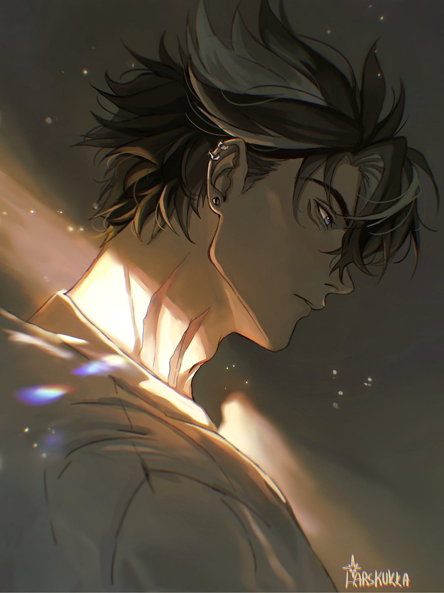 larskukka's tweet photo. I miss him 
#Wriothesley #GenshinImpact  #fanart https://t.co/PvkQSX4aV6