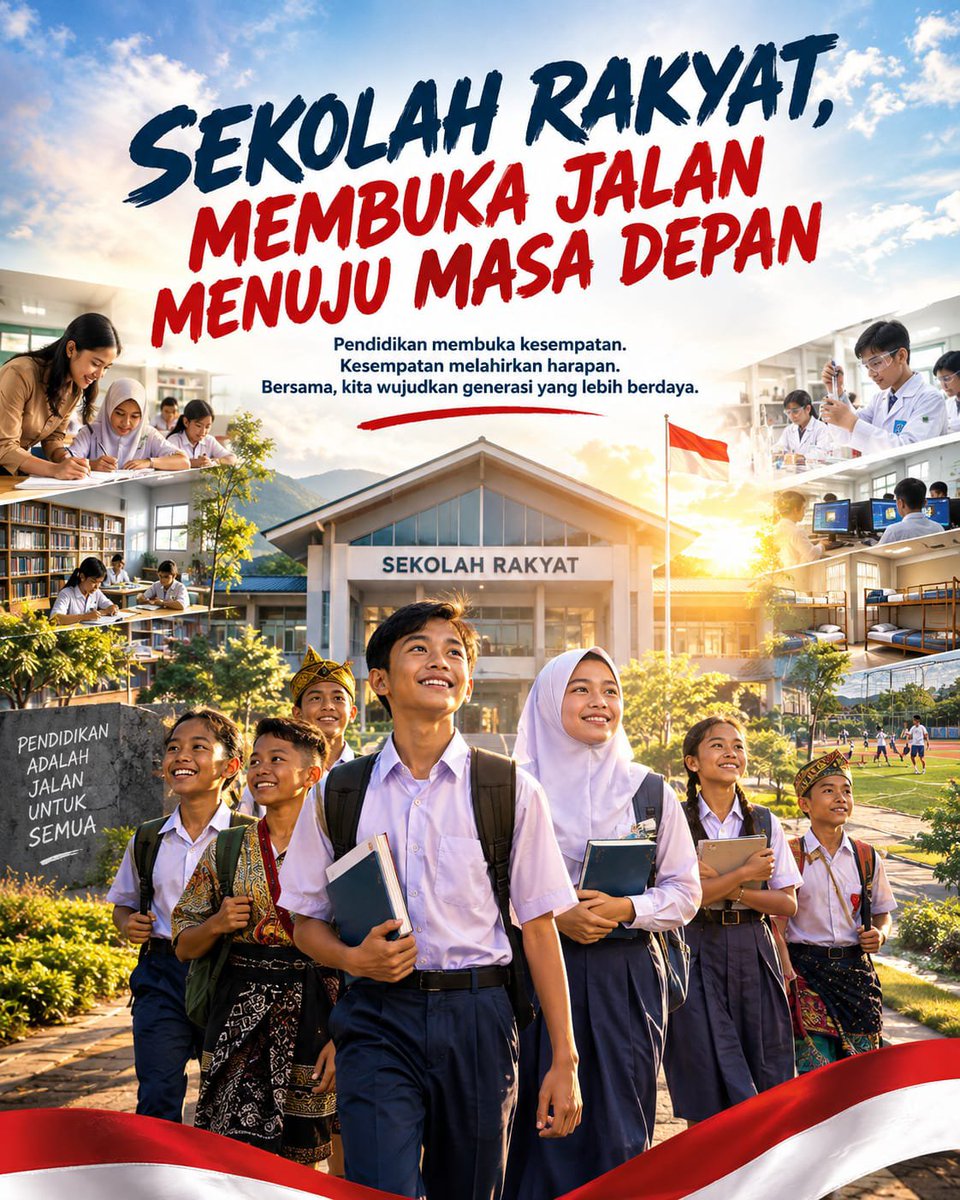 jivwong's tweet photo. Harapan besar lahir di setiap langkah anak-anak di Sekolah Rakyat #SekolahRakyat https://t.co/tFJQDcohSF