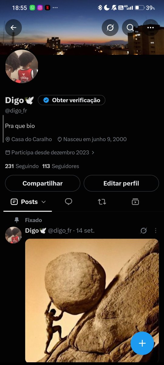 digo_fr's tweet photo. perfil / tela de bloqueio / ultima musica reproduzida / pinterest

😛 https://t.co/7piDb60uNI