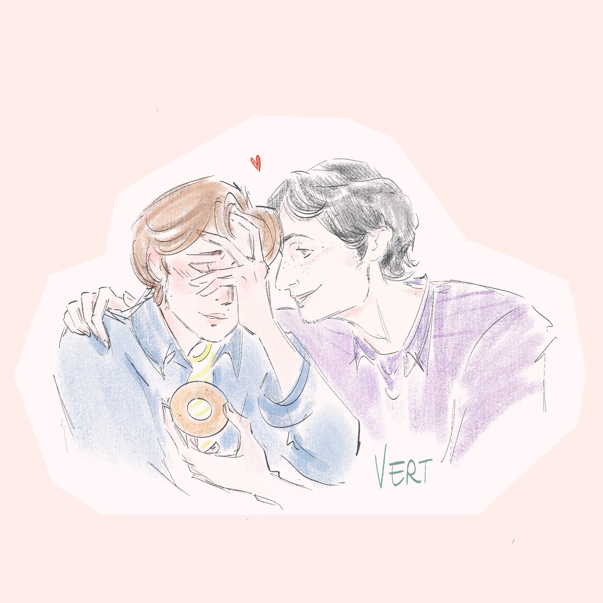 vertpaper's tweet photo. His little donut 
#byler #HTDC https://t.co/yzh8JYx70m