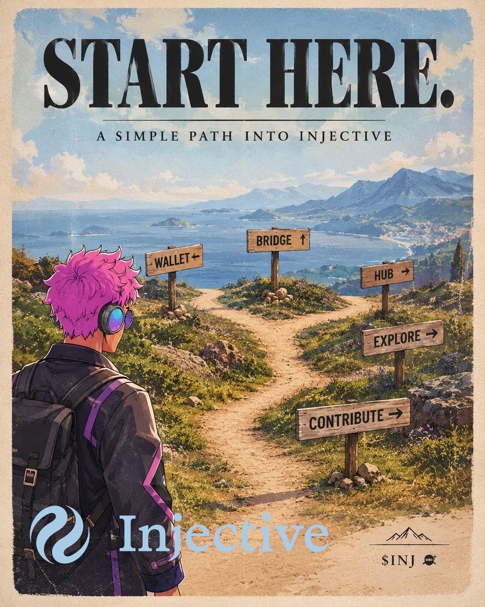 lukeprotocol's tweet photo. If you’re new to @injective, getting started is actually pretty straightforward.

The part that usually causes problems is everything around it fake links, wrong networks, not knowing which wallet to use, or not knowing what to do after you bridge.

So here’s the simple path I’d follow.

🧵👇