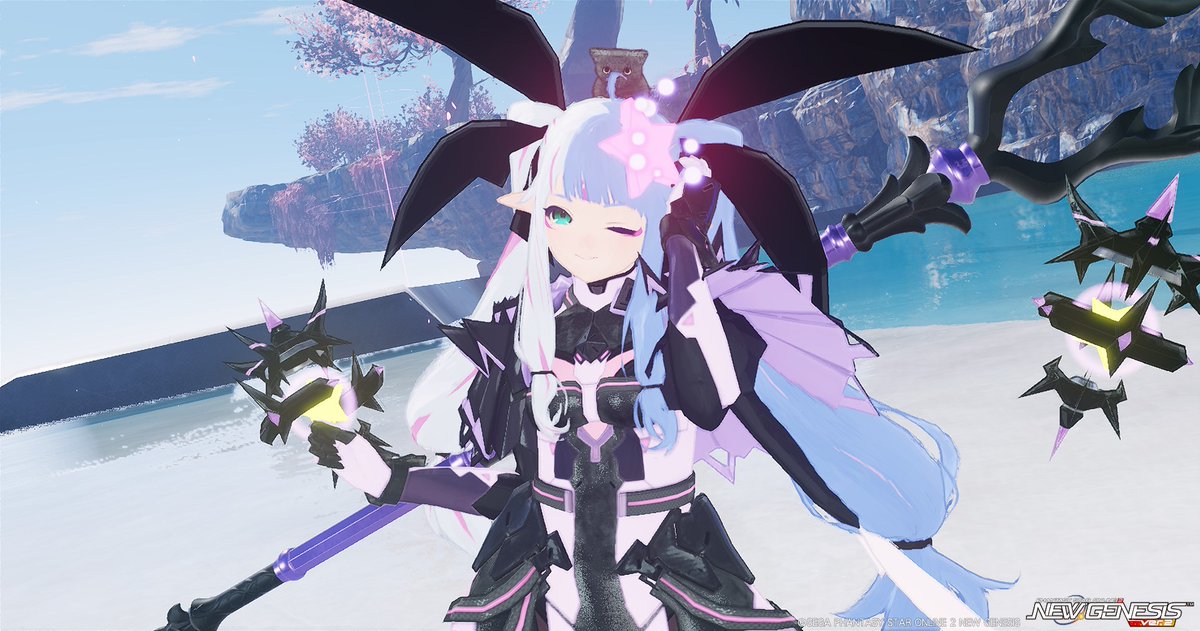 SHIGE_PSO2's tweet photo. セイクトガルディエ・ニュマ子🙂
#PSO2NGS_SS
#PSO2NGS https://t.co/sycRai4lgm