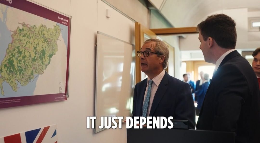 aodanhill's tweet photo. Nige knows what the Scottish Parliament's best electoral region is 😎 https://t.co/fmO9mFzFQE