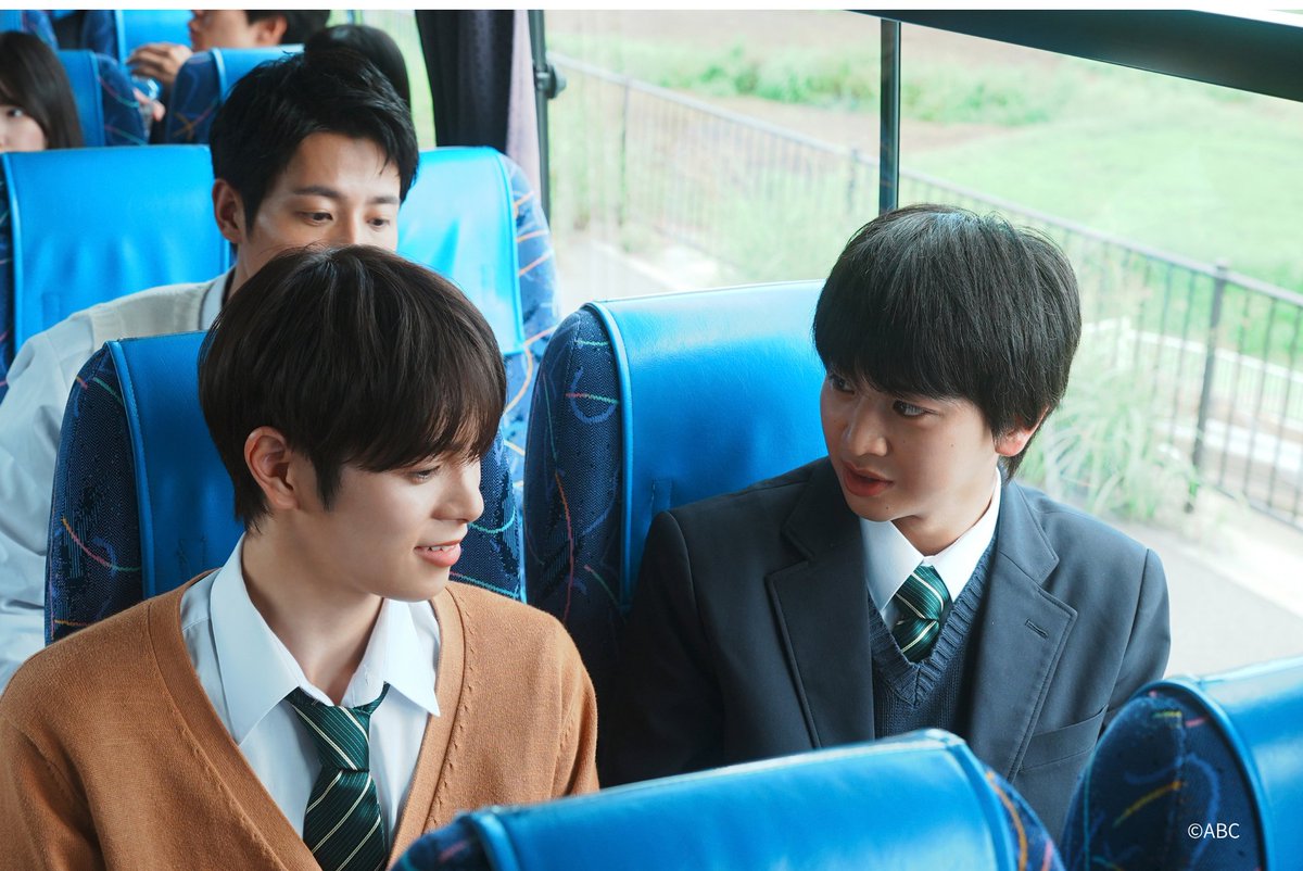 BeLuckbunko's tweet photo. ＼ #ドラマ修学旅行  1話チラ見せ👀✨ ／

第1話のワンシーンを一足先にお届けします📸

放送はいよいよ来月!!!
新たな物語が始まる＃ドラマ修学旅行
どんなシーンなのか、放送をお楽しみに！

『修学旅行で仲良くないグループに入りました２』
ＡＢＣテレビ（関西ローカル）
２０２６年１０月１７日（土）毎週土曜深夜１時放送スタート！
ABC テレビでの放送後、TVer・ABEMA で見逃し配信
FOD では独占見放題配信！

＃藤本洸大　#簡秀吉　＃桜木雅哉（＃原因は自分にある）＃福田歩汰（＃DXTEEN）
＃清水海李　#修学旅行で仲良くないグループに入りました２
