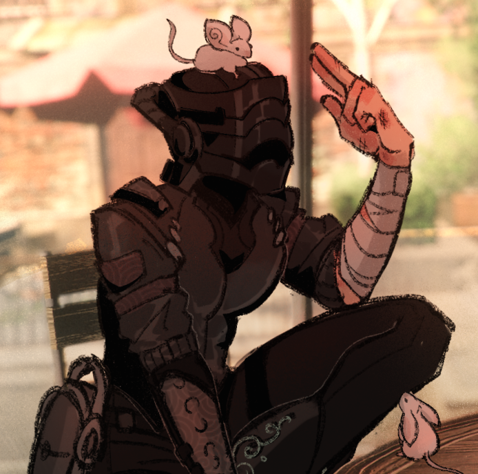 Dellaroom's tweet photo. My Drifter is LITERALLY A LOVE LETTER TO DEAD SPACE FOR FUCK'S SAKE. https://t.co/EUl8wWgnFn