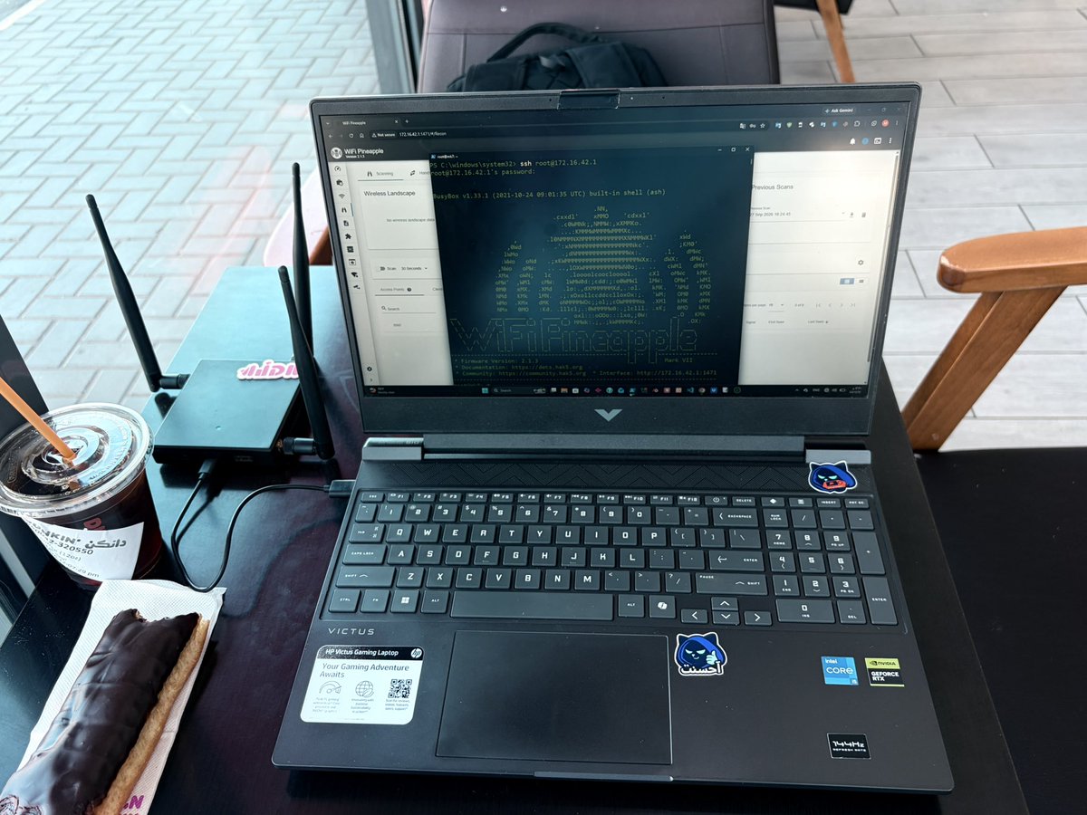 vxv10_q's tweet photo. السلام عليكم  😁✅
من اقوا ادوات الفزكل للاختبار الاختراق الشبكات 

#WiFiPineapple #Hak5 #CyberSecurity #CyberSec #InfoSec #NetworkSecurity #WirelessSecurity #WiFiSecurity #EthicalHacking #PenetrationTesting #Pentesting #KaliLinux #Linux #OSINT #RedTeam #BlueTeam #CyberAwareness https://t.co/h8TCXlf3ZV