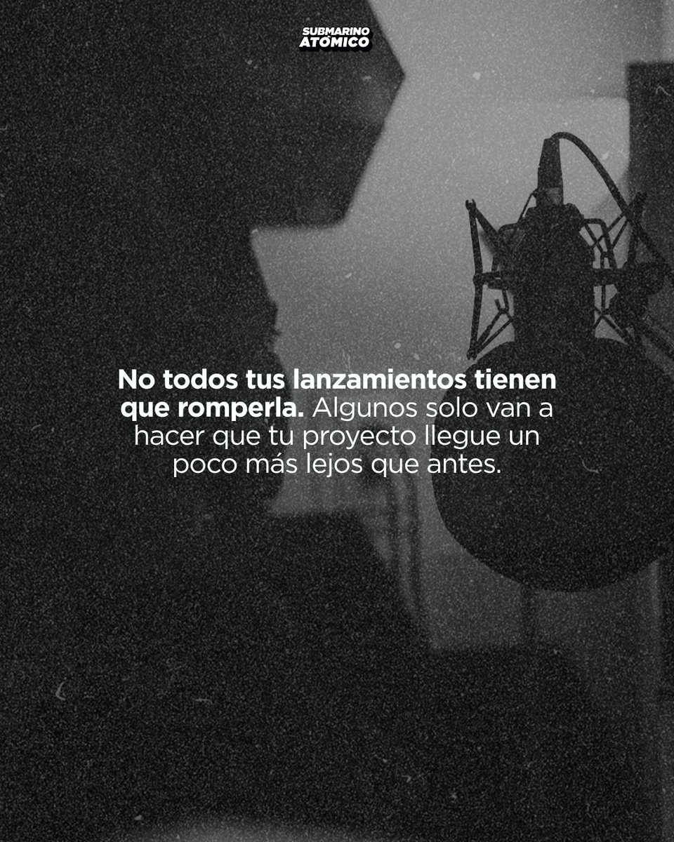 submarinoatomic's tweet photo. ¿Qué tiene que pasar con tu tema para sentir que “le fue bien”? 🏆✨

Medir el crecimiento de tus canciones con los números de otrxs solo va a generar que te desmotives en el camino.

Te compartimos algunas formas de empezar a mirar tu progreso con otros ojos. https://t.co/7Rt8oh63pX