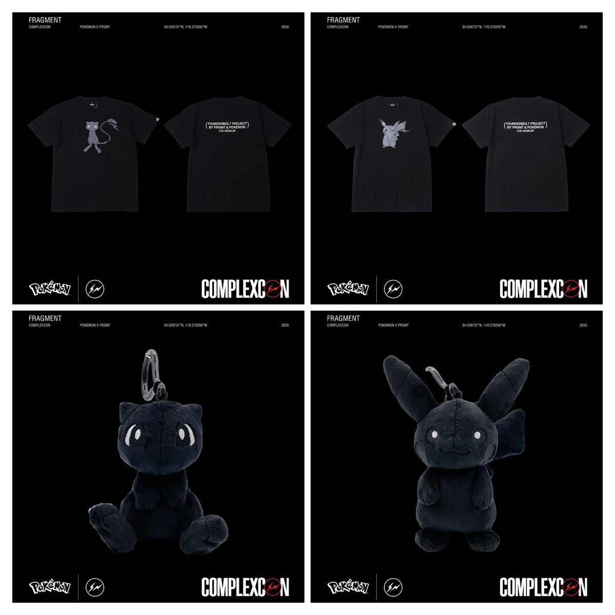 fullress's tweet photo. ComplexCon Las Vegas 2026が「藤原ヒロシ / フラグメント」を迎え、10/3 &amp; 10/4 開催 (コンプレックスコン Hiroshi Fujiwara FRAGMENT)

・FRAGMENTと「ポケモン / Poekmon」とのコラボがリリース

https://t.co/2ZLpIDxtD2 https://t.co/uZPnp7iymU