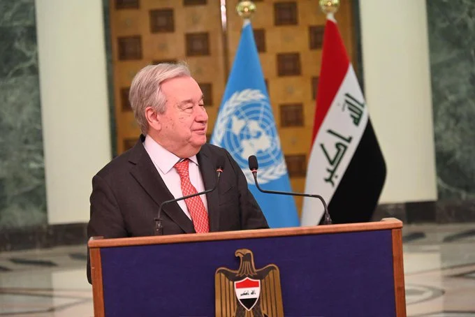 PeopleDailyKe's tweet photo. Guterres calls for global action to fight racism and discrimination.

Read the whole story here: https://t.co/Xh2bVupT1b https://t.co/H10prn5XmC