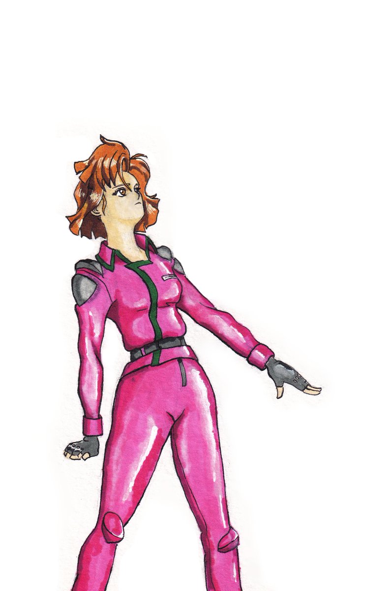 KairosVector's tweet photo. Reika Chang / Vision from Bubblegum Crisis.
Traditional drawing — ink on dip pen and alcohol markers.
Trying to learn from Kenichi Sonoda's original illustrations.

#BubblegumCrisis #RetroAnime #AnimeArt https://t.co/Q0iaZBtBs8