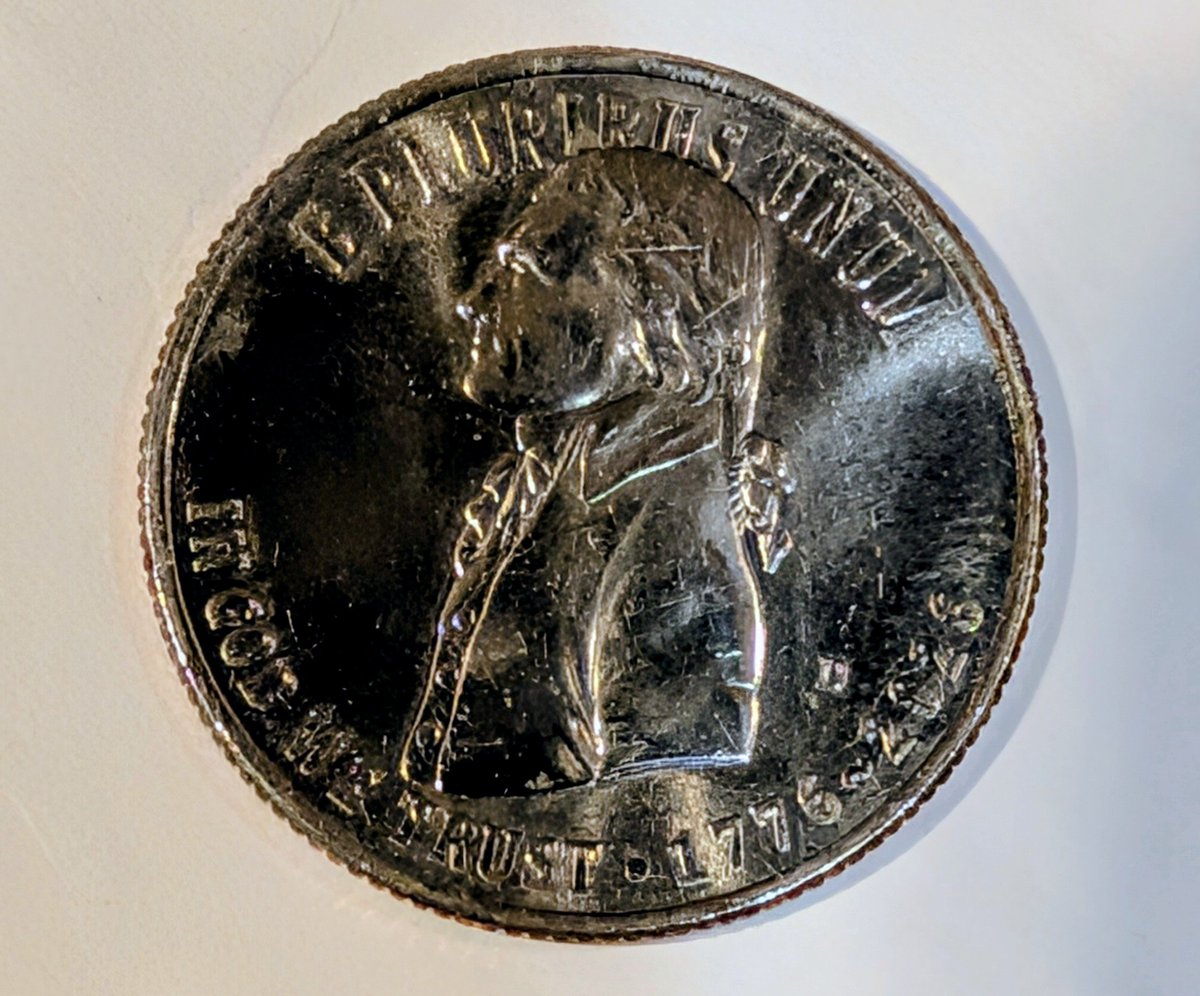 chrisjohnston's tweet photo. What did they do to the quarter? https://t.co/J3vhnplijA