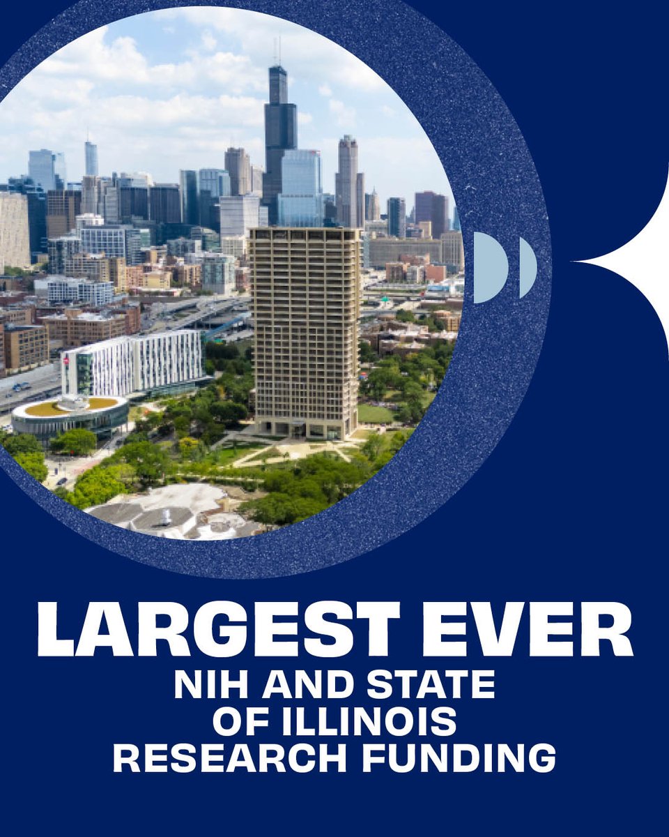 thisisUIC's tweet photo. With record funding from the @NIH and the State of Illinois, UIC continues to make discoveries known that solve problems and uplift communities.
🔗 Learn more https://t.co/SG364t9qmd
#UICResearchMatters #MakeItKnown #UIC #ThisIsUIC #Chicago https://t.co/6MaNfwCl3X