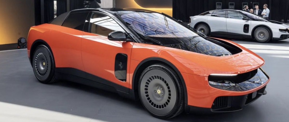 tapebtc's tweet photo. Guy who dropped 10 $BTC on a Ferrari Luce over the summer: “wym??” https://t.co/KGuNEY8qGB
