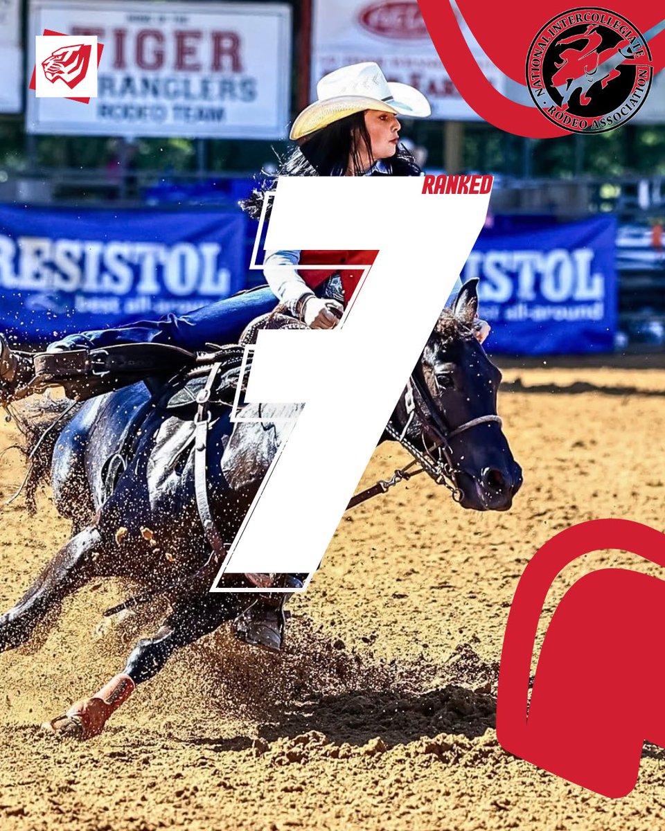 UWAAthletics's tweet photo. Women’s Rodeo is currently No. 7 in the country while the Men’s team comes in at No. 11‼️ 

Both teams are also first in the Ozark Region! 🐎

📰: https://t.co/X4JBjqNuBa https://t.co/hRQtAd5aGa